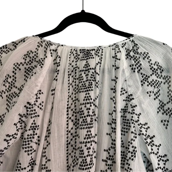 LOFT Ann Taylor Peasant Top Petite Large - Picture 6 of 7